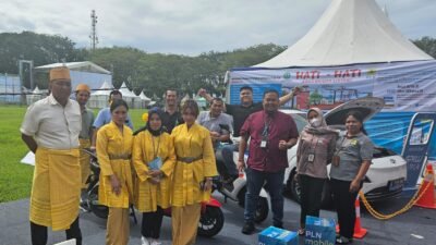 Meriahkan HUT ke-274 Langkat, ULP PLN Stabat Pamerkan Kendaraan Listrik
